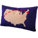 Love Long Distance Personalized Pillow – $55